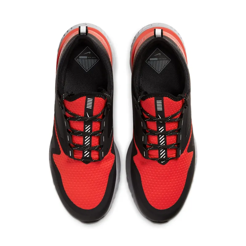 Nike Odyssey React 2 Shield ‘Habanero Red Black’ Habanero Red/Black/Thunder Grey/Metallic Silver (BQ1671-600)
