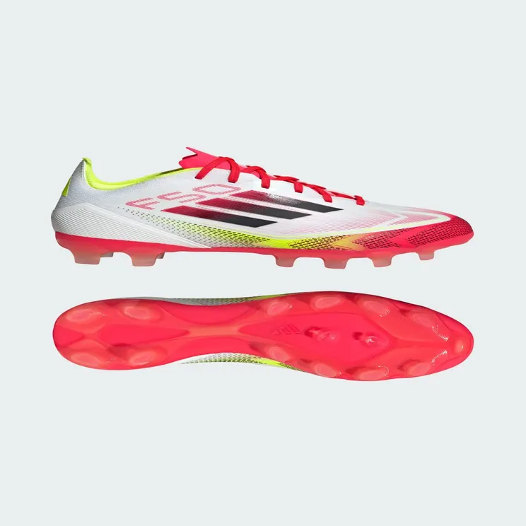adidas F50 Pro Multi-ground Boots “Cloud White / Core Black / Solar Yellow” (IE1275)