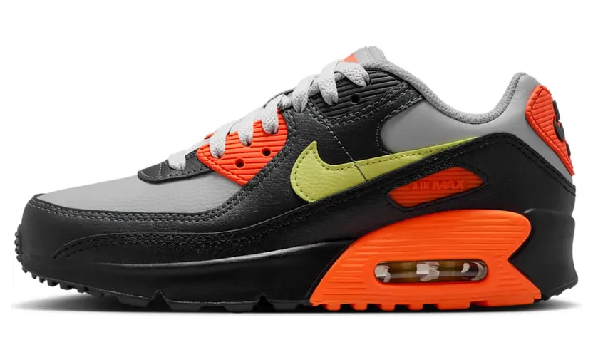 Nike Air Max 90 LTR Light Smoke Grey Hyper Crimson (CD6864-033)