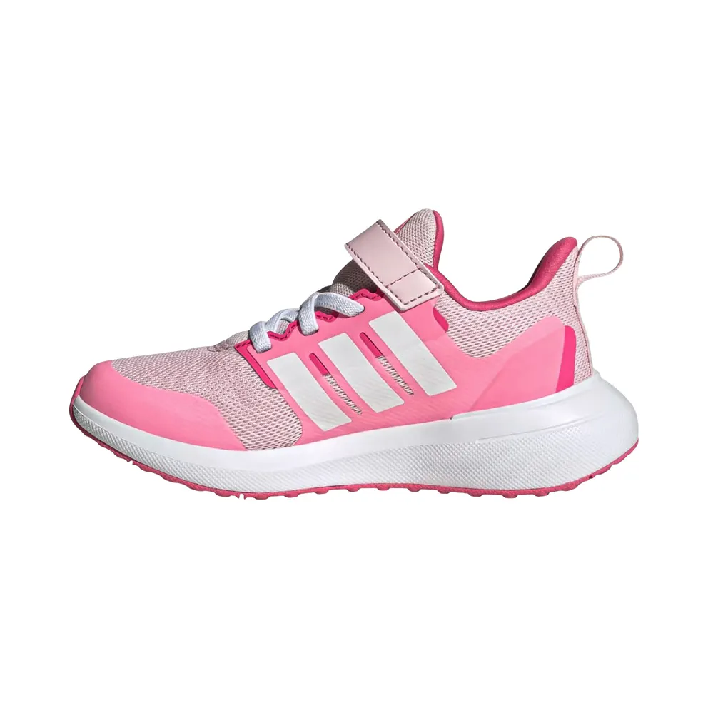 adidas FortaRun 2.0 Cloudfoam Elastic Lace Top Strap Schuh Clear Pink / Cloud White / Bliss Pink (IG5388)