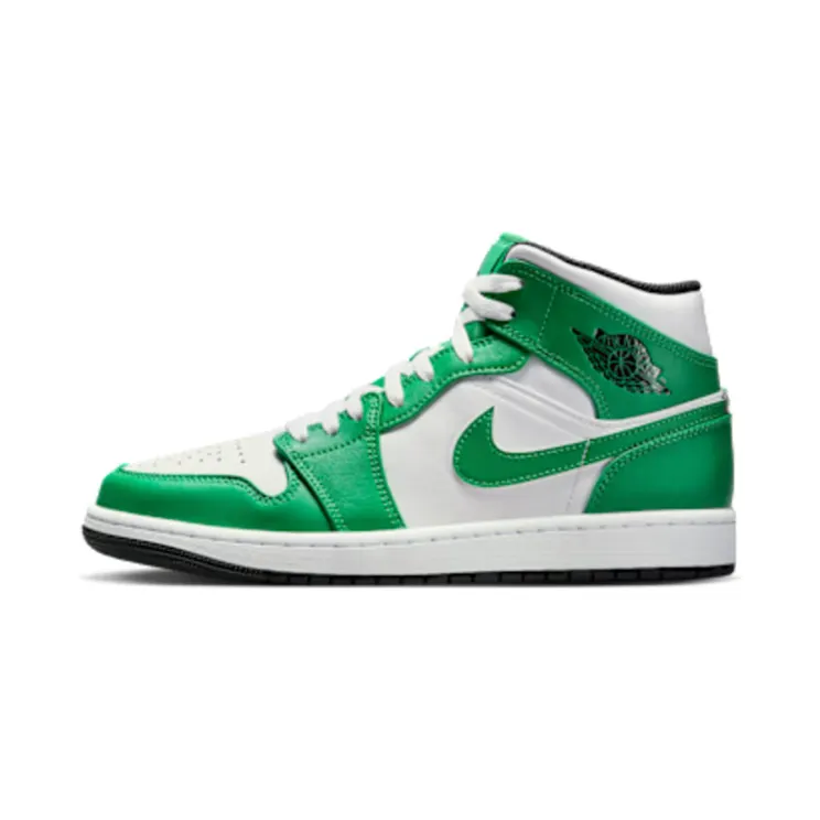 Air Jordan 1 Mid “Lucky Green / White / Black” (DQ8426-301)