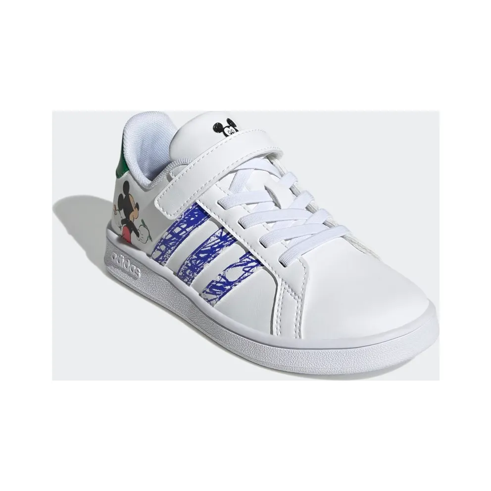 Adidas adidas x Disney Grand Court Cloud White / Sonic Ink / Green (GZ3319)