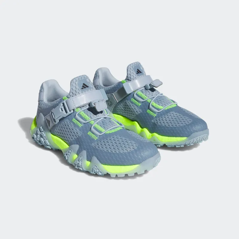 adidas Adicross Low Spikeless Golf Wonder Blue Core Black Lucid Lemon (IF2153)