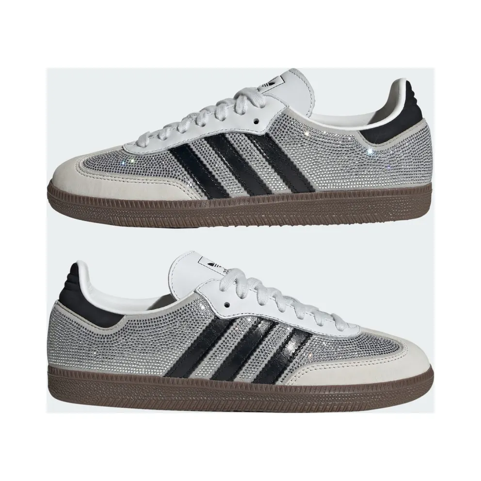 Adidas Samba OG Crystal White / Core White / Silver Metallic (IH9055)