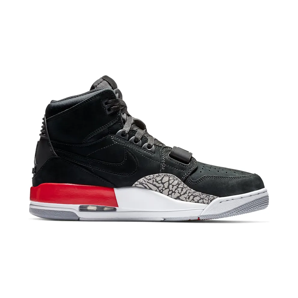 Jordan Legacy 312 Black Fire Red Black/Black-Fire Red (AV3922-060)