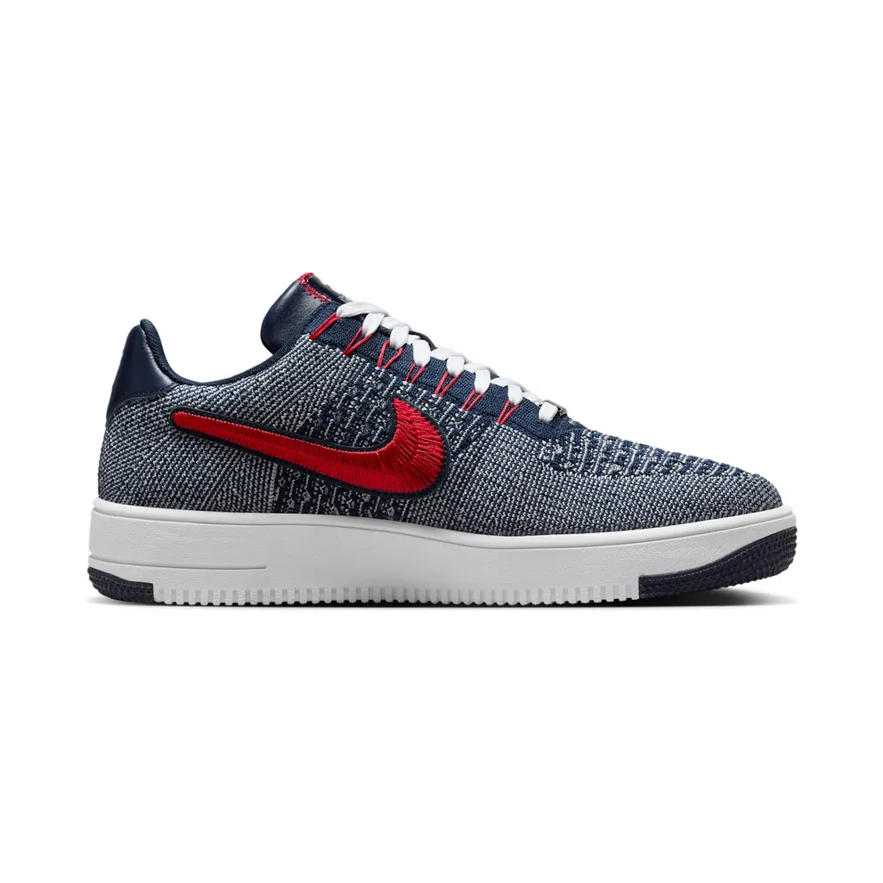 Nike Air Force 1 Ultra Flyknit Low “Patriots Robert Kraft Wolf Grey” (FV4079-012)