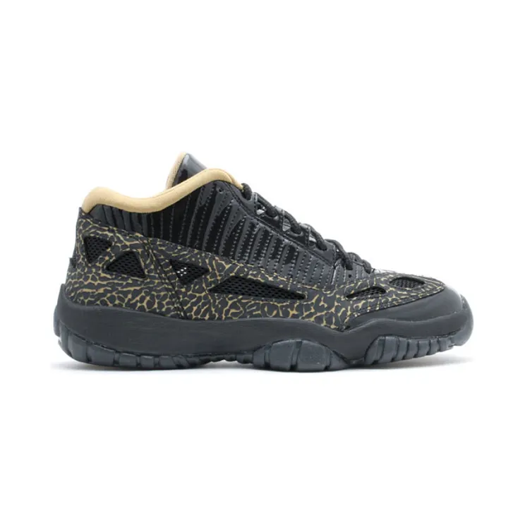 Jordan 11 Retro Low IE Black Metallic Gold (W)