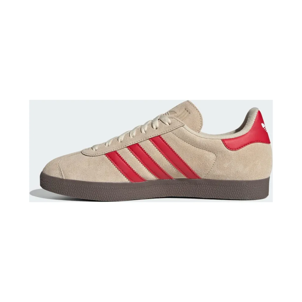 Adidas Gazelle Sand Strata / Better Scarlet / Cloud White (JH5393)