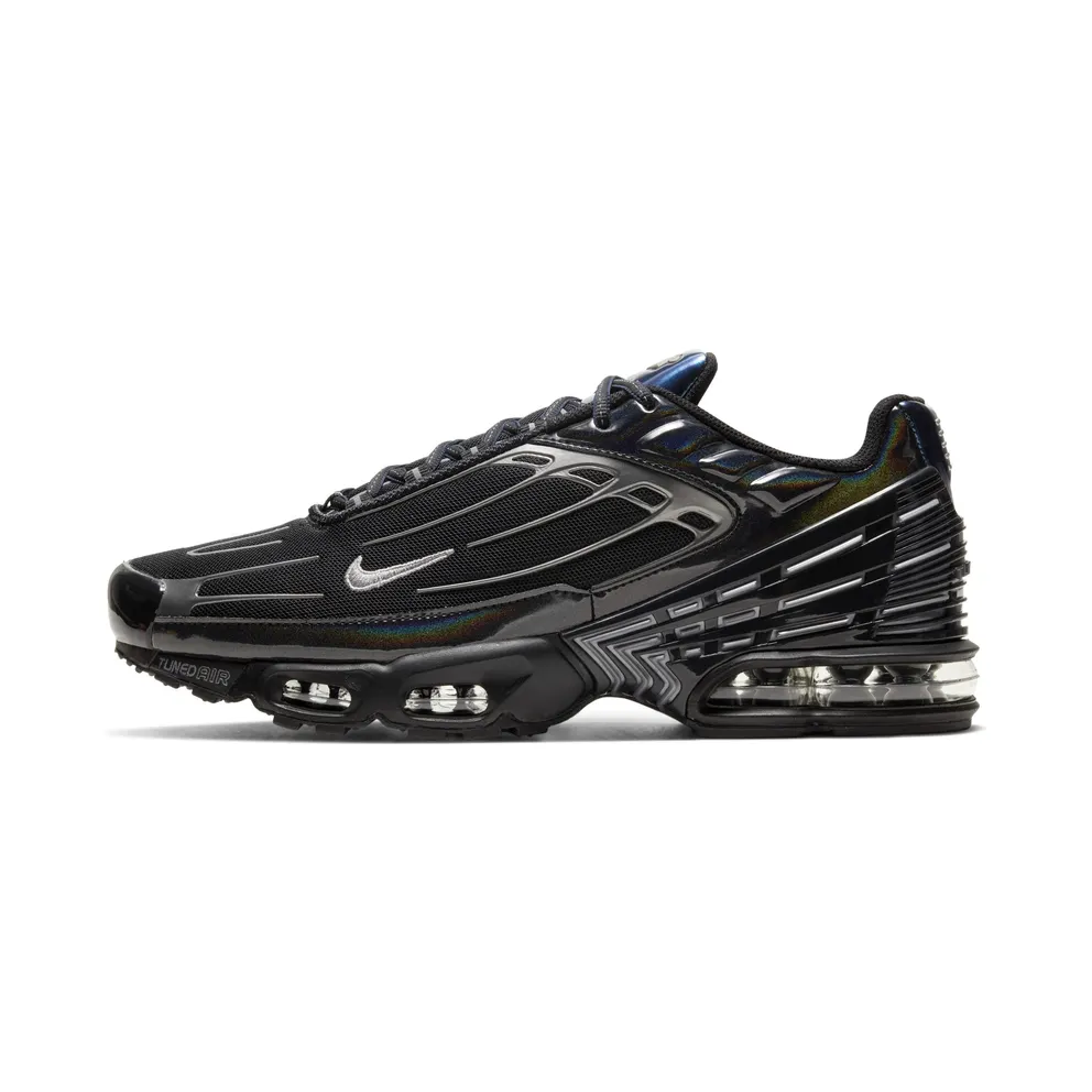 Nike Air Max Plus 3 “Black / Deep Royal Blue / Metallic Cool Grey” (CW2647-001)