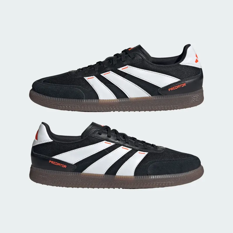 adidas Predator 24 League Low Freestyle Core Black Cloud White Solar Red (IF1025)