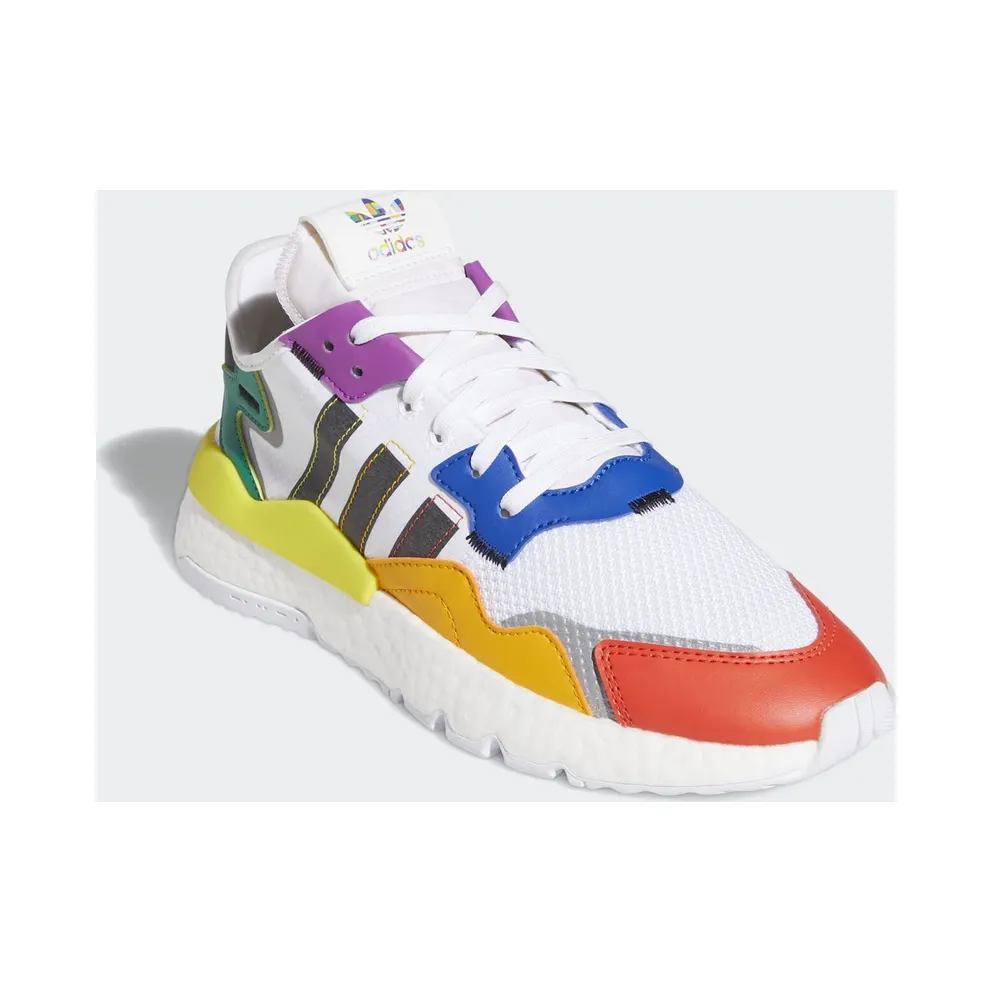 adidas Nite Jogger Pride (2020) Footwear White/Footwear White/Bright Cyan (FY9023)