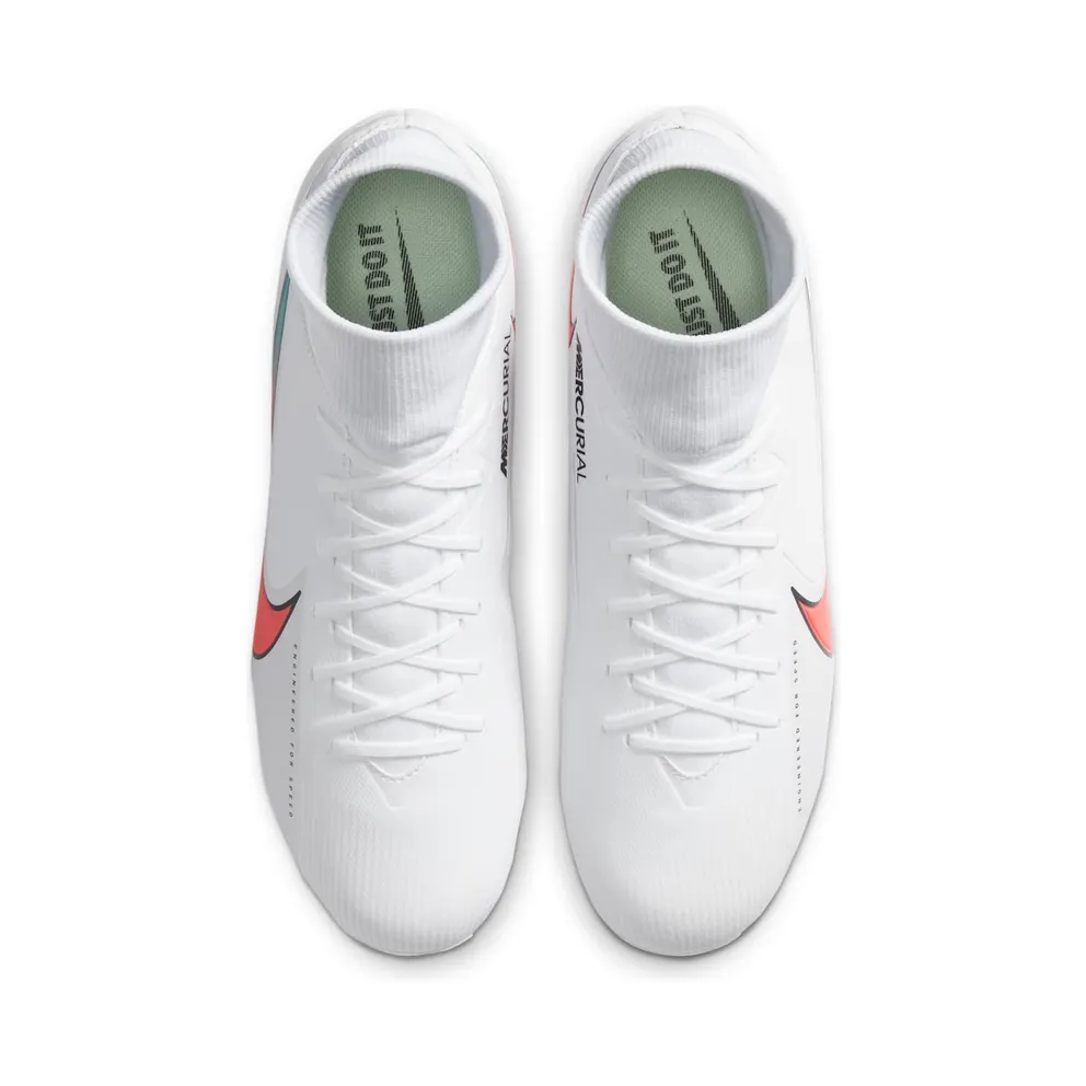 Nike Mercurial Superfly 7 Academy MG White Crimson Jade (AT7946-163)