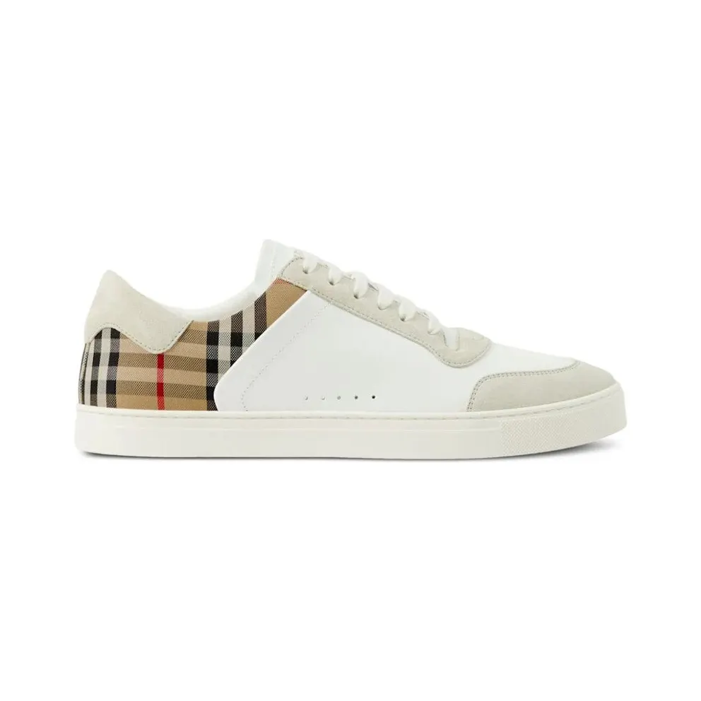 Burberry Vintage Check Panelled White Archvie Beige (8069089)