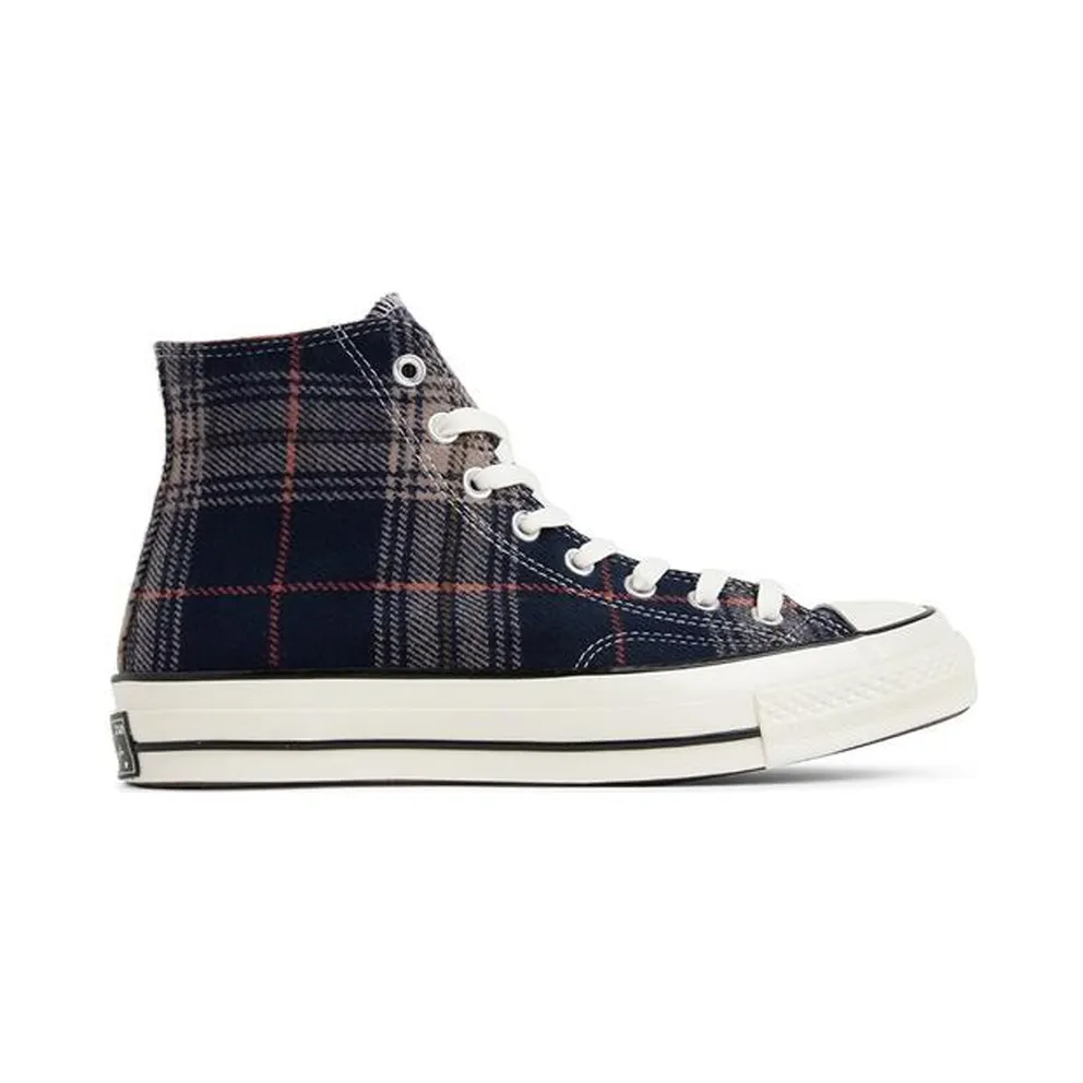 Converse Chuck Taylor All-Star 70s Hi Plaid Pack Navy (162406C)