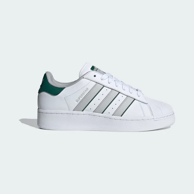 adidas Superstar XLG Cloud White / Grey Two / Collegiate Green (IE0763)