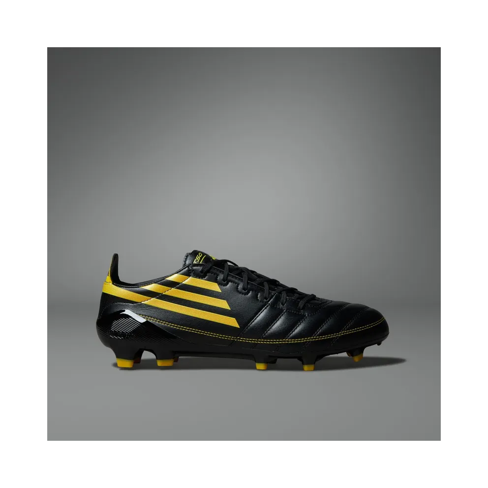 adidas F50 Elite Leather 2010 FG Remake Pack Black Yellow (IH0946)