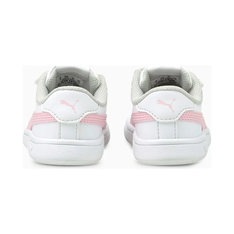 Puma Smash v2 White/Pink (365174-28)