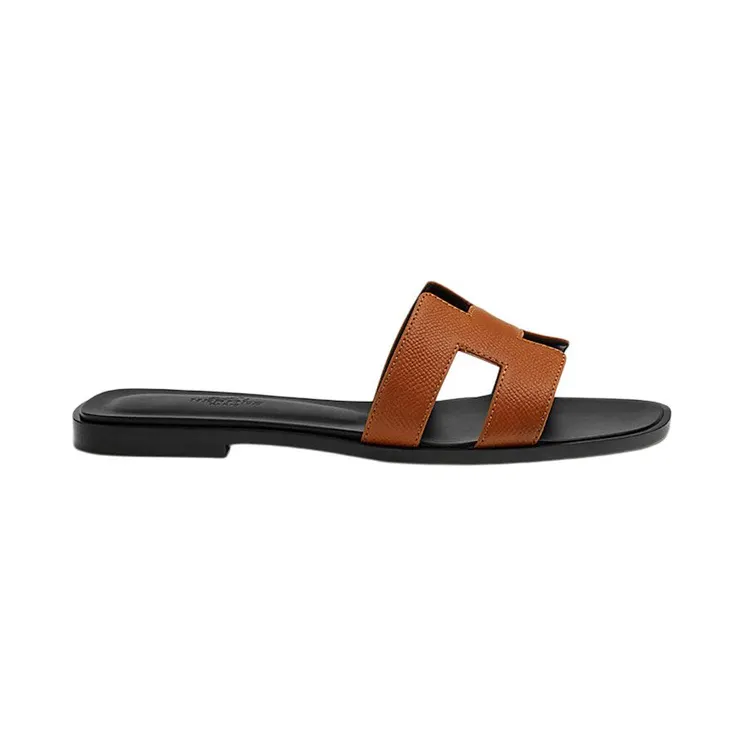 Hermes Oran Sandal Naturel Epsom Heritage Calfskin Leather (H222099Z)