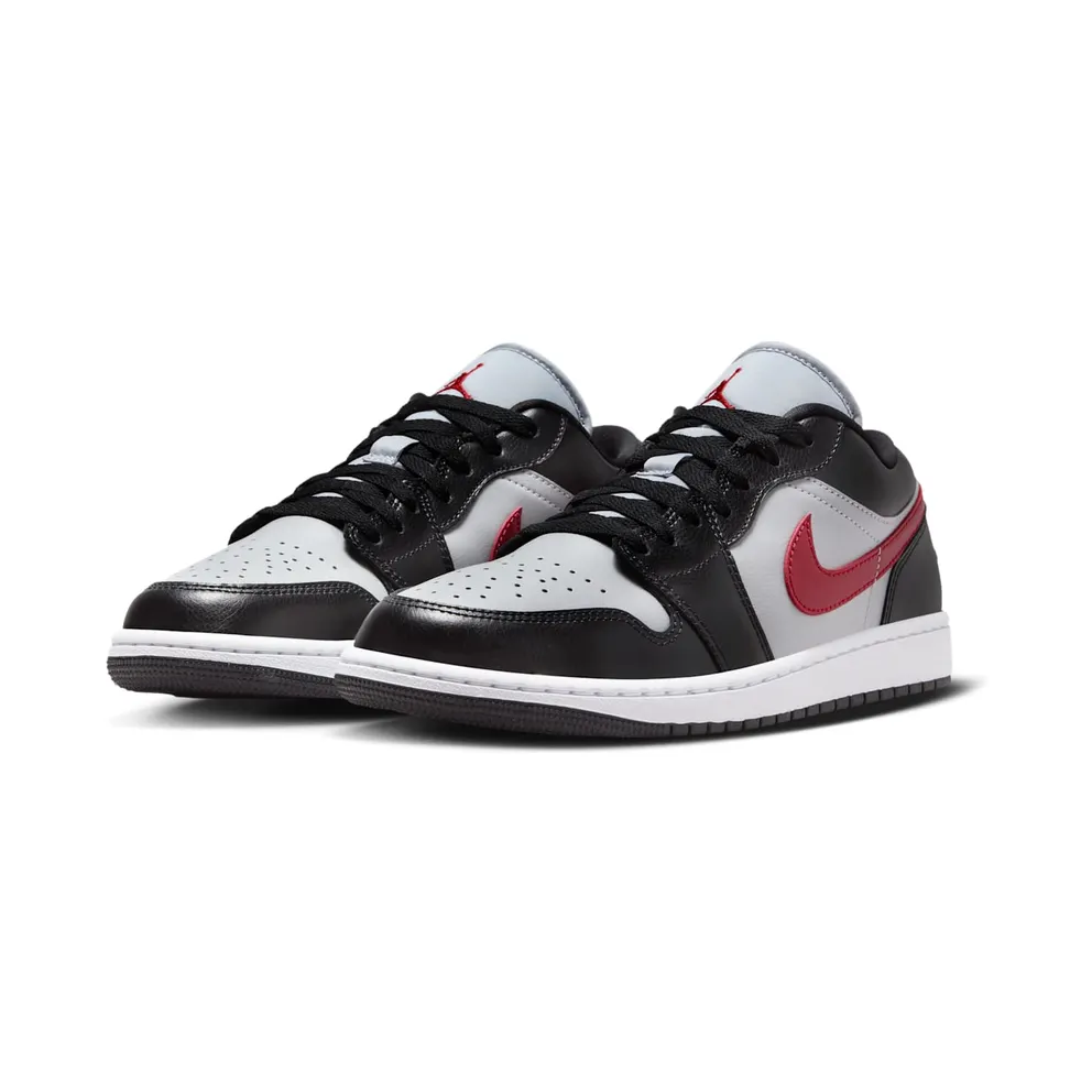 Air Jordan 1 Low “Black / Grey / Red” (DC0774-062)