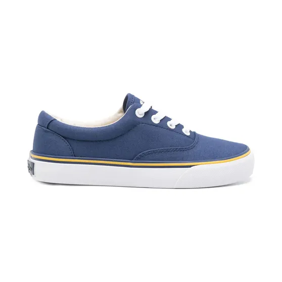 Ralph Lauren Polo Ralph Lauren Canvas-Sneakers mit runder Kappe “Blue” (804888513002)
