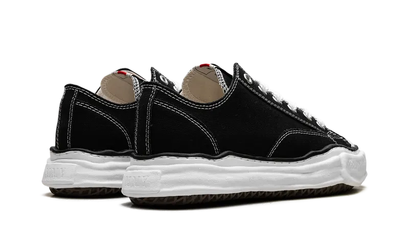Maison Mihara Yasuhiro Peterson OG Sole Canvas Low “BLACK” (A01FW702-BLK)