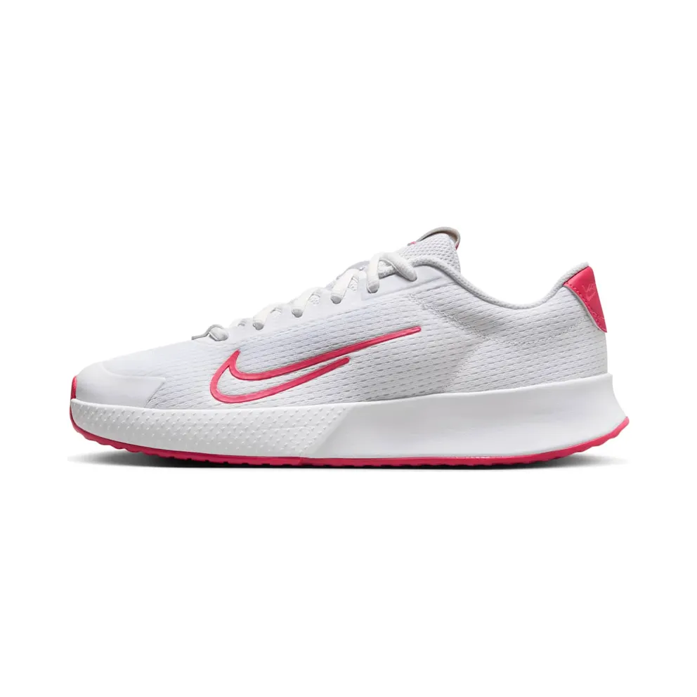 Nike Court Vapor Lite 2 HC White Hot Punch Crimson Tint Aster Pink (DV2019-108)