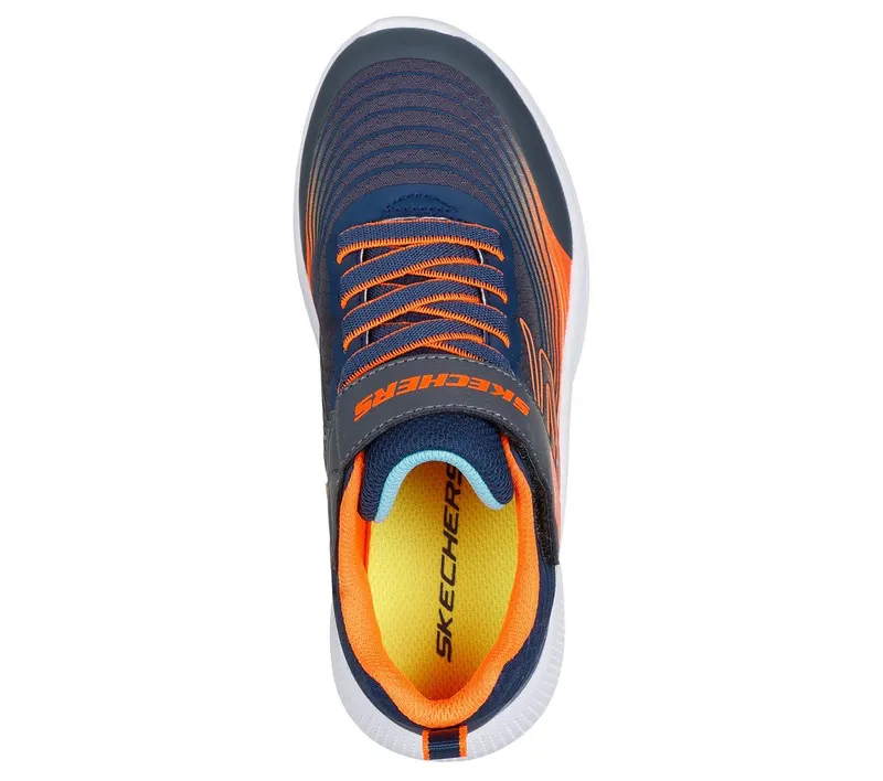 Skechers Microspec Advance Sneaker Marine/Orange