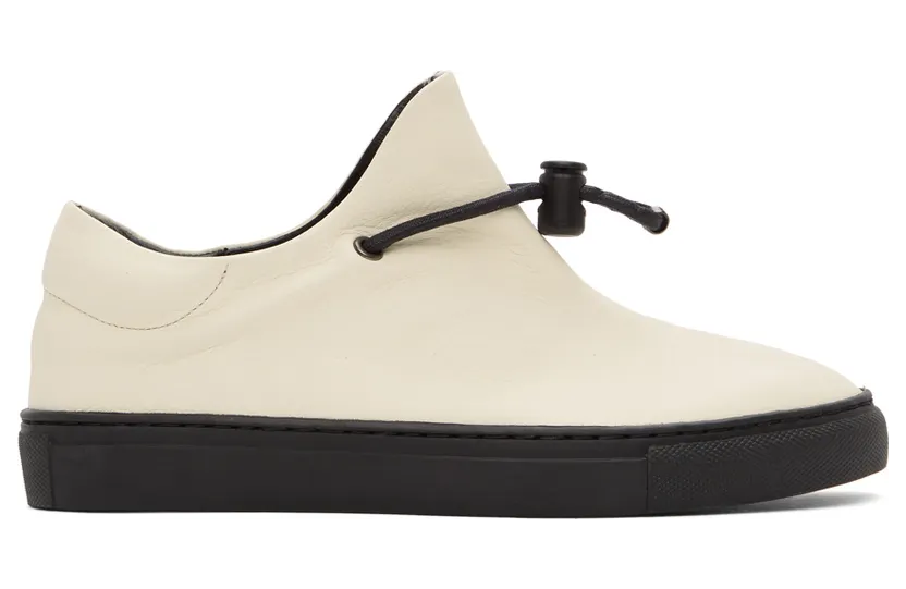Y’s Leather Slip-On “Off-White” (YT-E40-730)