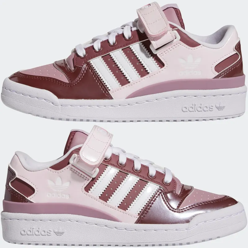 Adidas Forum Low Burgundy / Cloud White / Almost Pink (GY8195)