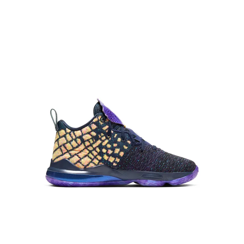 Nike LeBron 17 Monstars (PS) Navy Heather/Multi-Color-Black (CW1037-400)