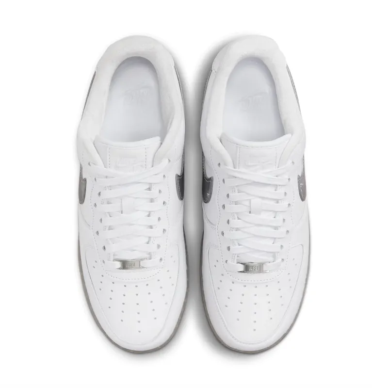 Nike Air Force 1 “White / Metallic Silver” (DX3945-100)