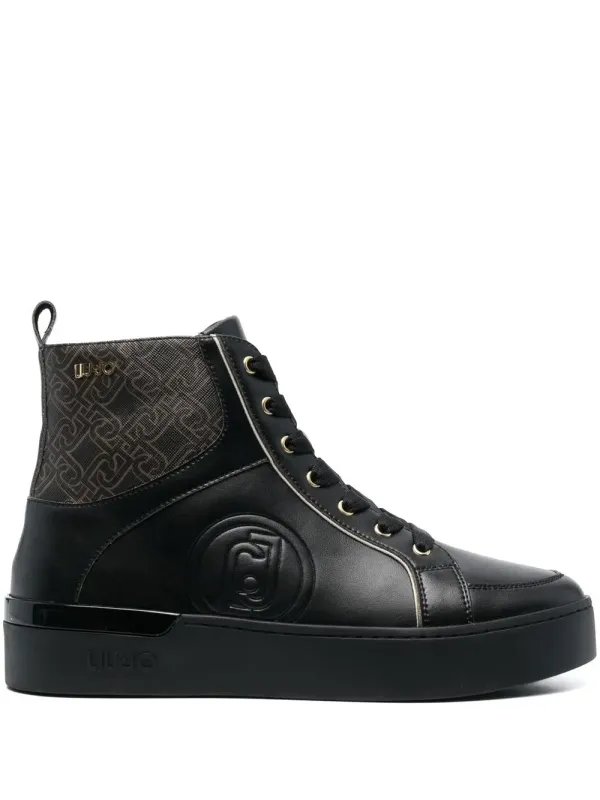 LIU JO Silvia 69 High-Top-Sneakers – Schwarz (BF2053EX111)