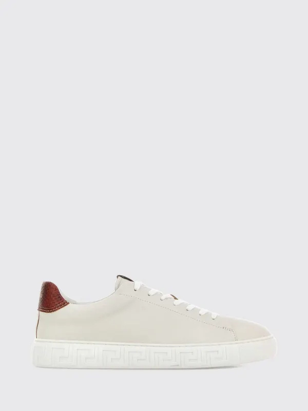 Versace Greca sneaker in pelle (1024206-1A17777_6WM70)