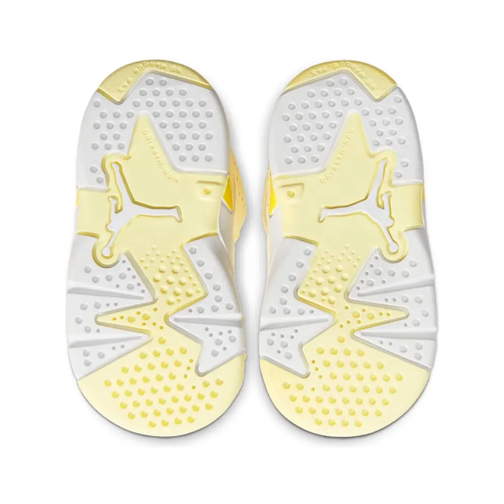 Jordan 6 Retro Dynamic Yellow Floral (TD) Citron Tint/Dynamic Yellow-Black-White (645127-800)
