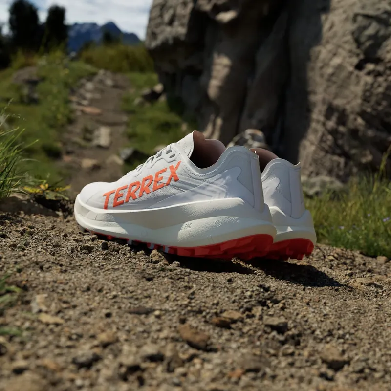 Adidas Terrex Agravic Speed Trail Running Cloud White / Impact Orange / Dash Grey (IH3771)