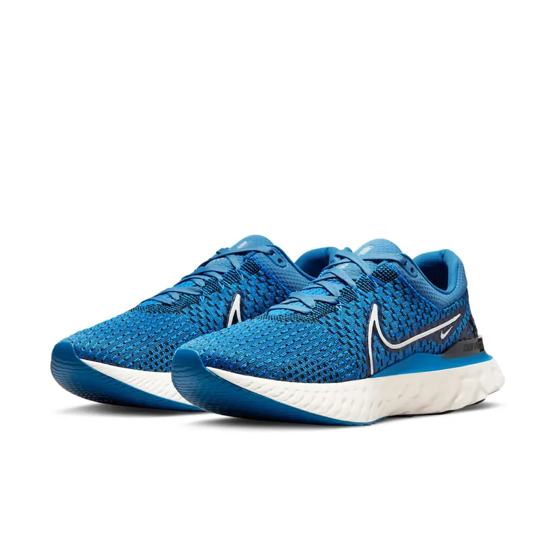 Nike React Infinity Run Flyknit 3 for Men (straat) Blue (DH5392-400)