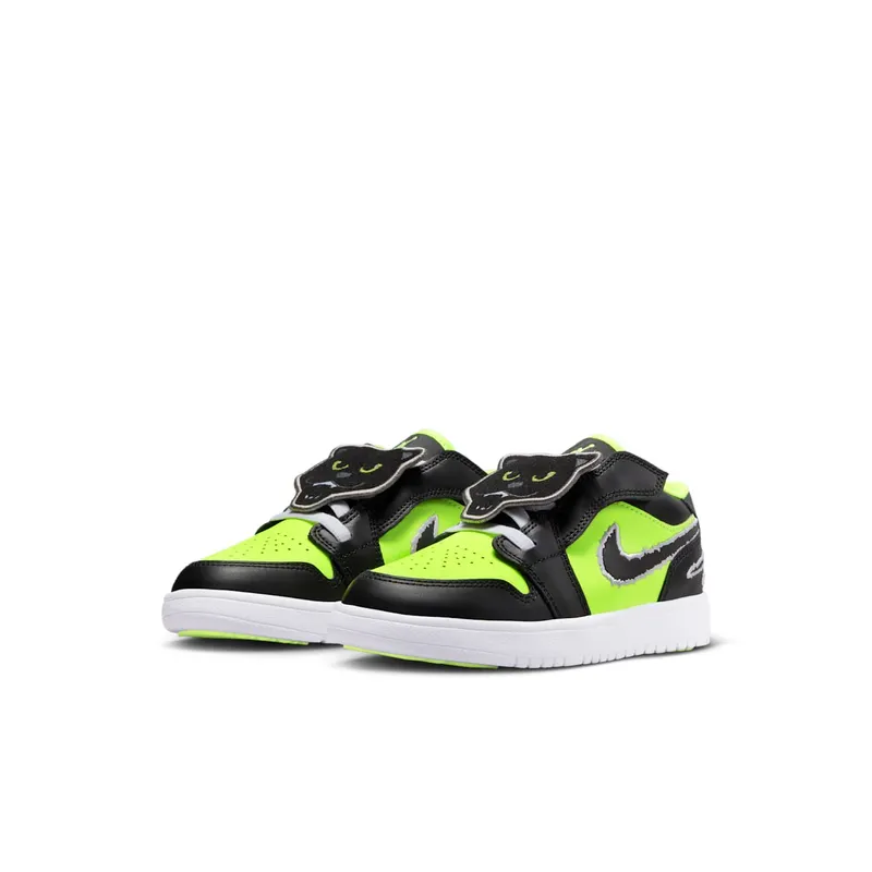 Jordan 1 Low Alt SE Black Cat Volt (DX6667-701)