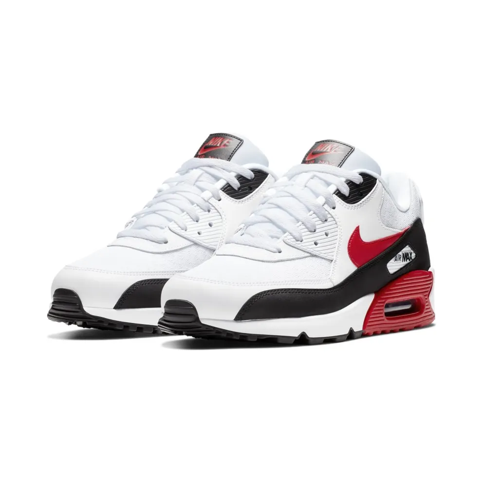 Nike Air Max 90 White University Red Black White/University Red-Black (BV2522-100)