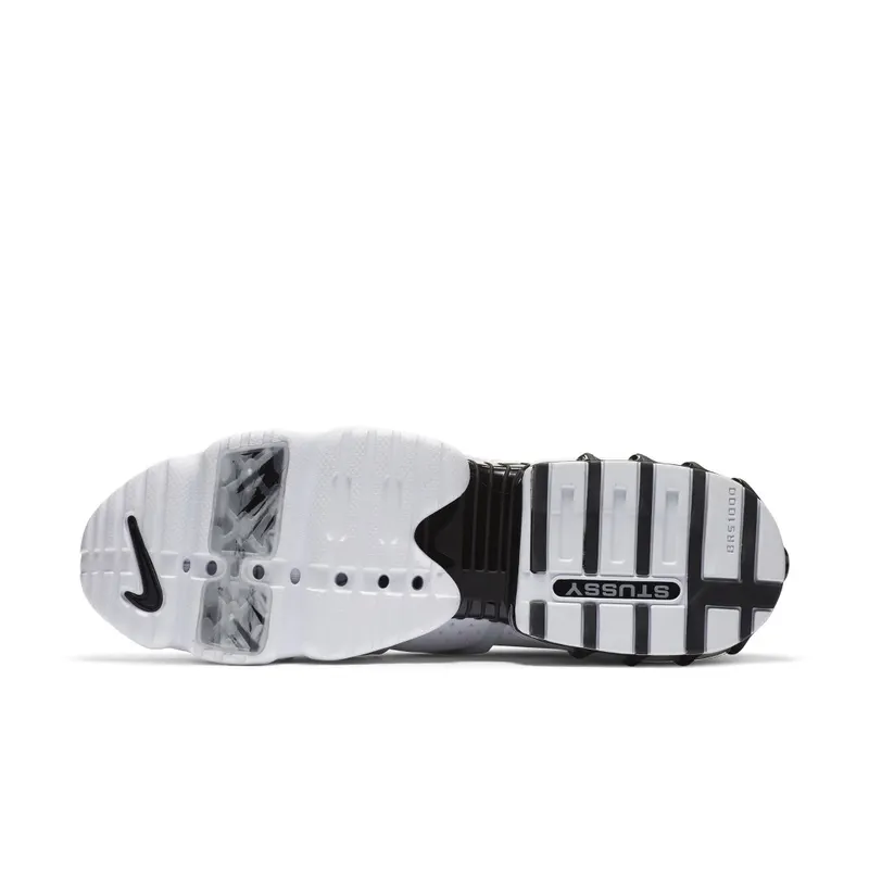 Nike Air Kukini Spiridon Cage 2 Stussy White White/Black-Habanero Red (CJ9918-100)