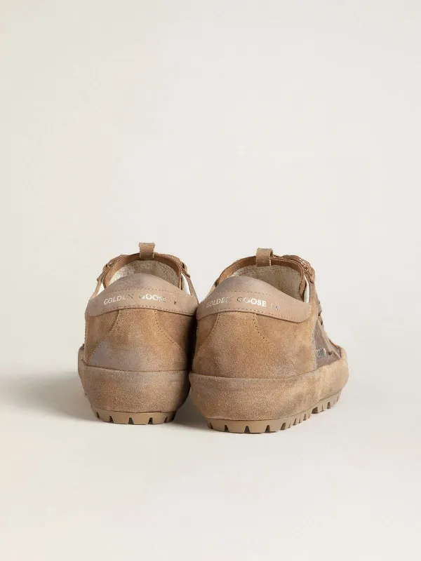 Golden Goose Super-Star Ski In Dolmias And Caramel Suede With Marble Nubuck Star And Heel Tab (GMF01014.F007883.55711) (4)