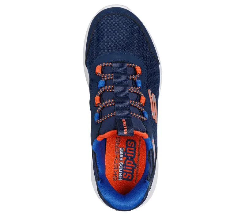 Skechers Slip-ins: Bounder – Brisk-Burst Sneaker Marine/Blue