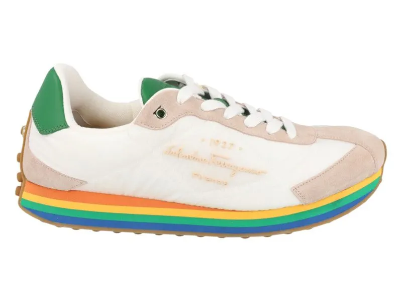 Ferragamo Iggy Mixed Media Green (030320-756565-M)