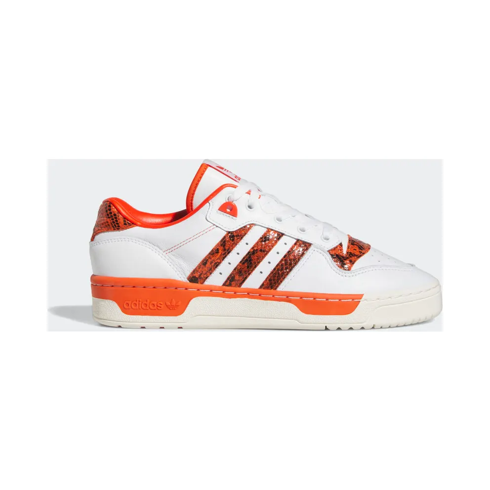 adidas Rivalry Low Schuh Cloud White / Collegiate Orange / Off White (HP9048)