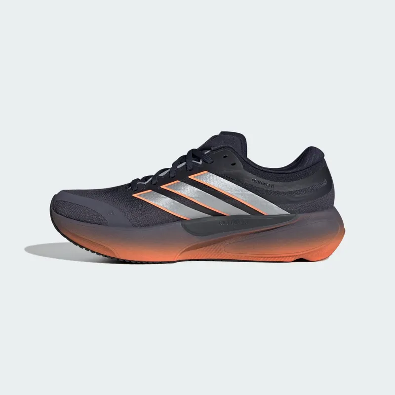 Adidas SUPERNOVA SOLUTION 3 Running Shoes Aurora Onix / Silver Metallic / Lucid Orange (JQ5907)
