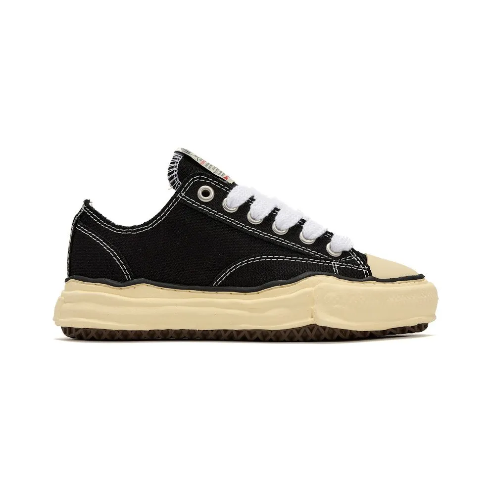 Maison Mihara Yasuhiro Peterson OG Sole Canvas Low Black White (A09FW733-BLK)
