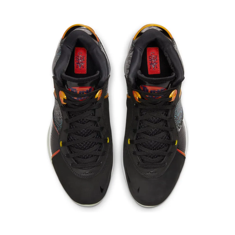 Nike LeBron 8 Space Jam (2021) – “Black / Black-white-multi-color” (DB1732-001)
