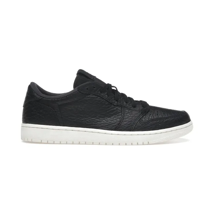 Jordan 1 Retro Low Swooshless Black (2025) ((2025) 848775-005)