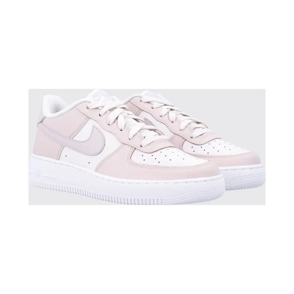 Nike Air Force 1 Boy’s Leather with Swoosh Logo Pink (IO7958002)