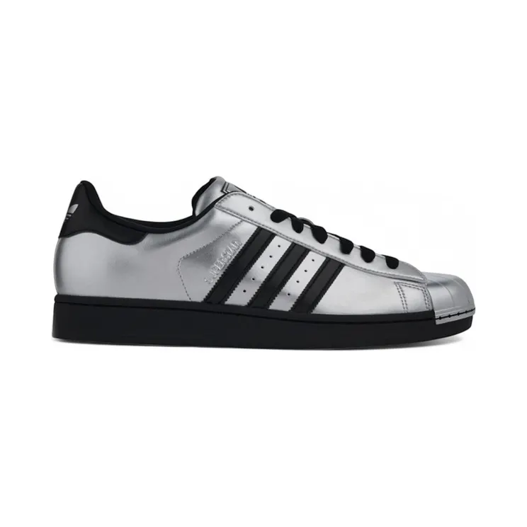 adidas Superstar II Metallic Silver Black Silver Toe (KI9988)