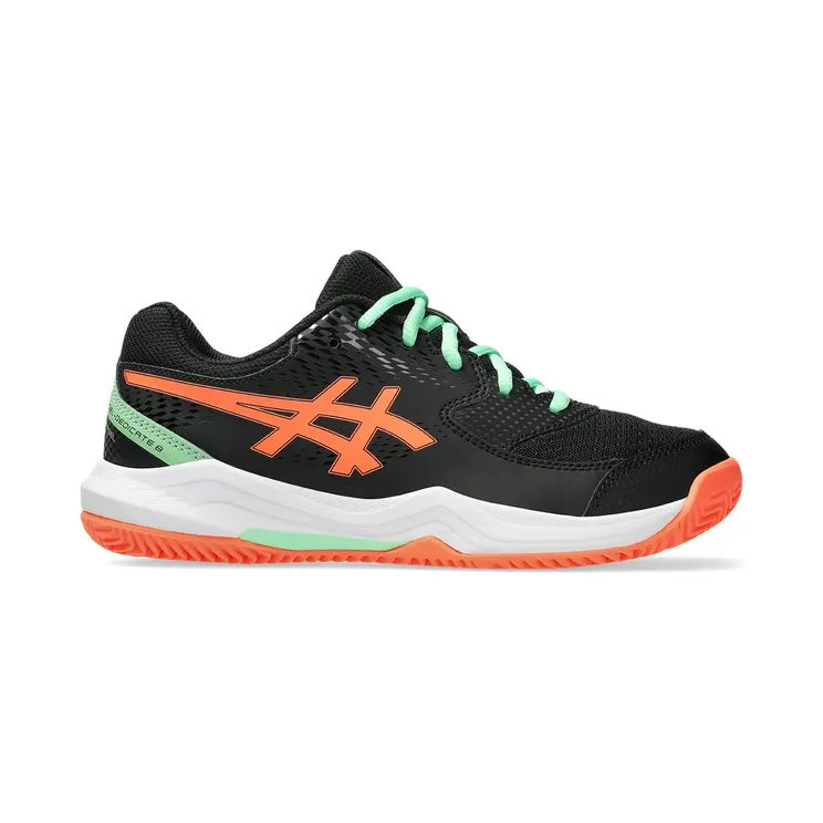 ASICS Gel-Dedicate 8 Padel GS “Black / Vivid Coral” (1044A064002)